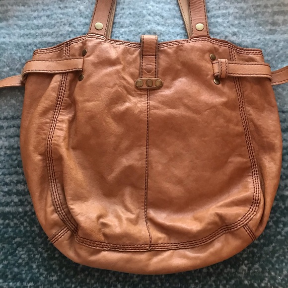 Lucky Brand Embossed Leather Bag - Picture 2 of 7